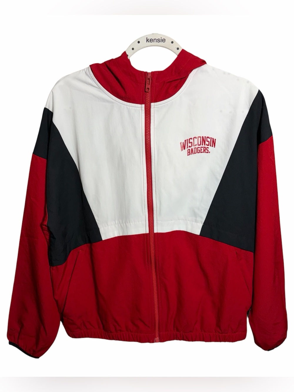 Under Armour Red/White Wisconsin Badgers Game Day Full-Zip Jacket